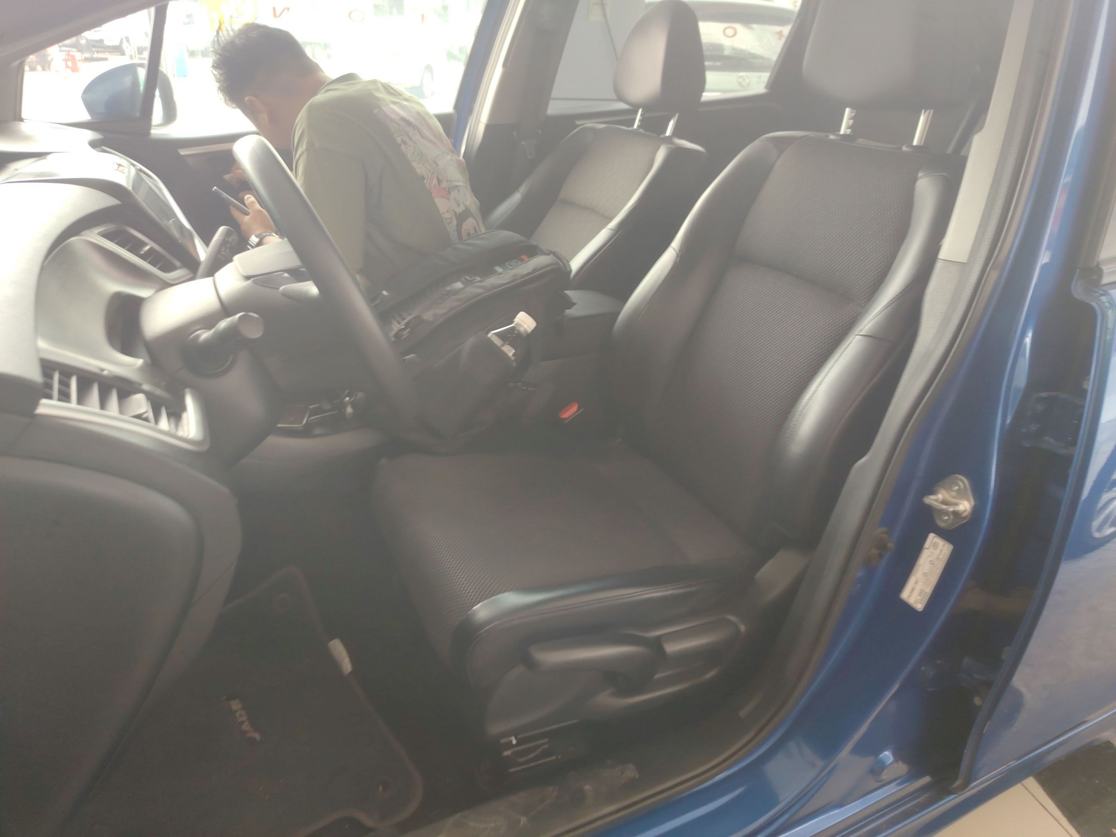 Avant de la voiture