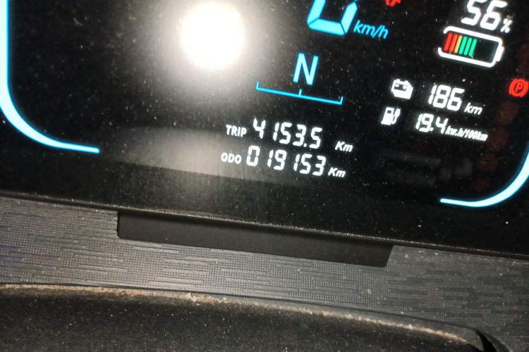 Used Linxys Huangjincang 2025 New Edition First Class Cabin Odometer Close Up