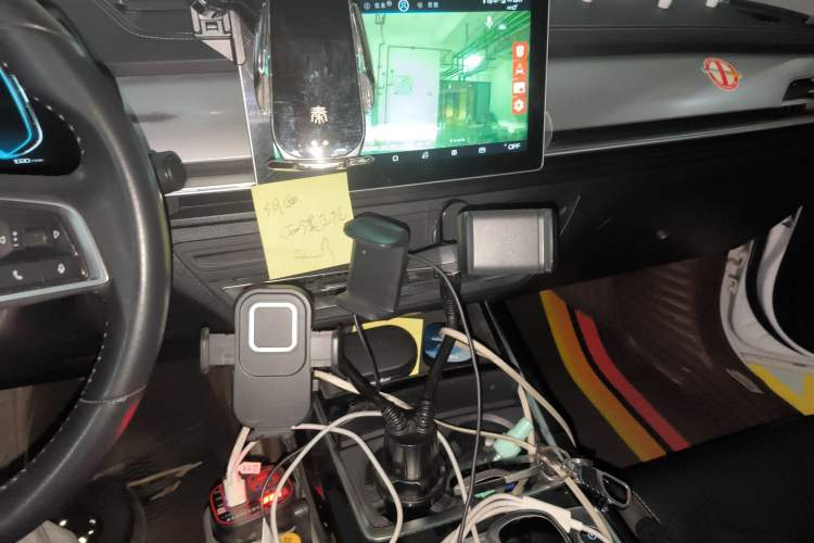 Used BYD Qin Pro New Energy 2019 DM Super Edition 1.5TI Automatic Smart Connect X-Trail Model China VI Standard Audio And AC Panel