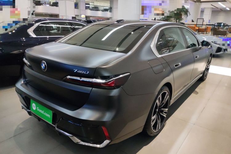 Used BMW 7 Series 2023 740Li Luxury Edition M Sport Package Rear Right 45 Deg