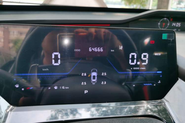 Used CHANGAN OSHAN Z6 2022 Blue Whale 1.5T DCT Luxury Model Instrument Cluster