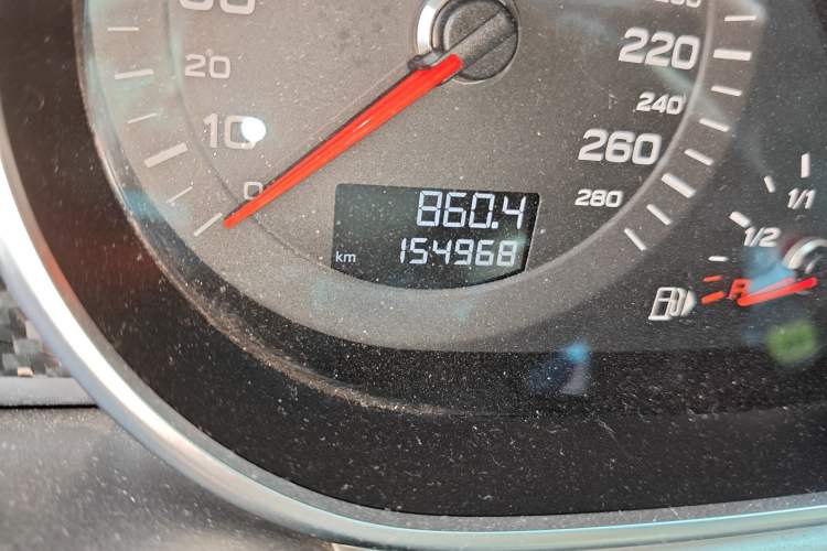 Used Audi Q7 2012 3.0 TFSI Technology Model (200kW) Odometer Close Up