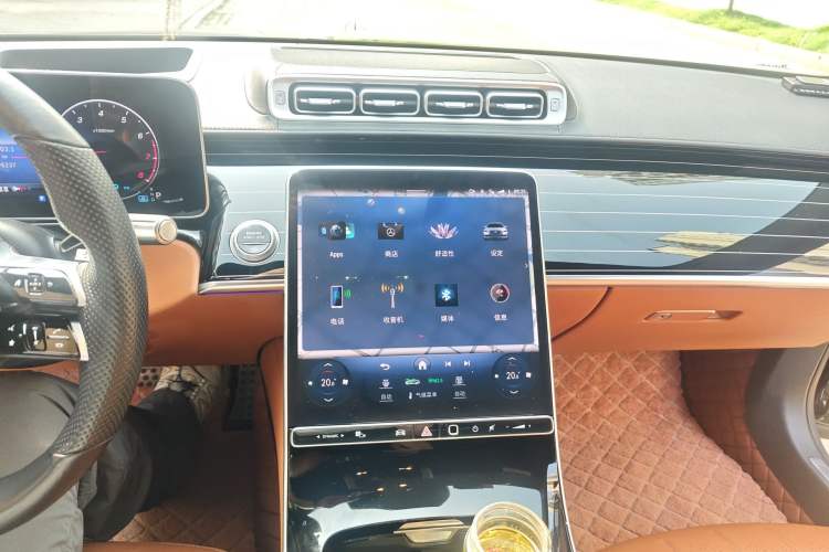 Used Mercedes-Benz S-Class 2022 S 450 L 4MATIC Audio And AC Panel