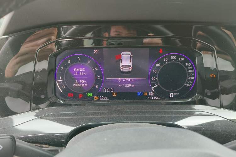 Used Volkswagen Golf 2021 280TSI DSG R-Line Instrument Cluster