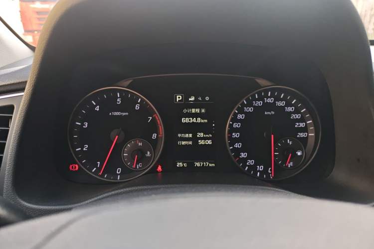 Used Hyundai Elantra (6th Generation / Lingdong) 2018 1.4T Dual-Clutch Xuan Dong · Dynamic Edition Instrument Cluster