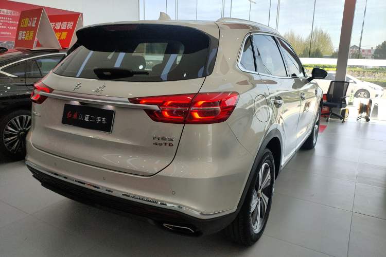 Used Hongqi HS5 2019 2.0T Smart Connect Flagship Edition Rear Right 45 Deg