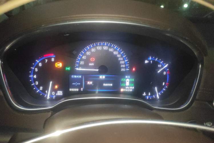 Used Cadillac SRX 2014 3.0L Elite Model Instrument Cluster