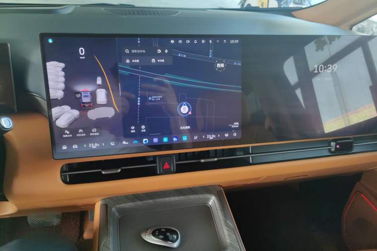 Used Wey Gaoshan 2025 Four-Wheel Drive Alpine 8 Audio And AC Panel