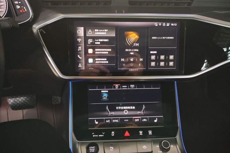 Used Audi A6L 2023 Revised 40 TFSI Luxury Dynamic Edition Audio And AC Panel