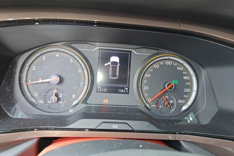 Used Volkswagen Tharu 2019 280TSI Two-Wheel Drive Comfort Edition China VI Standard Instrument Cluster