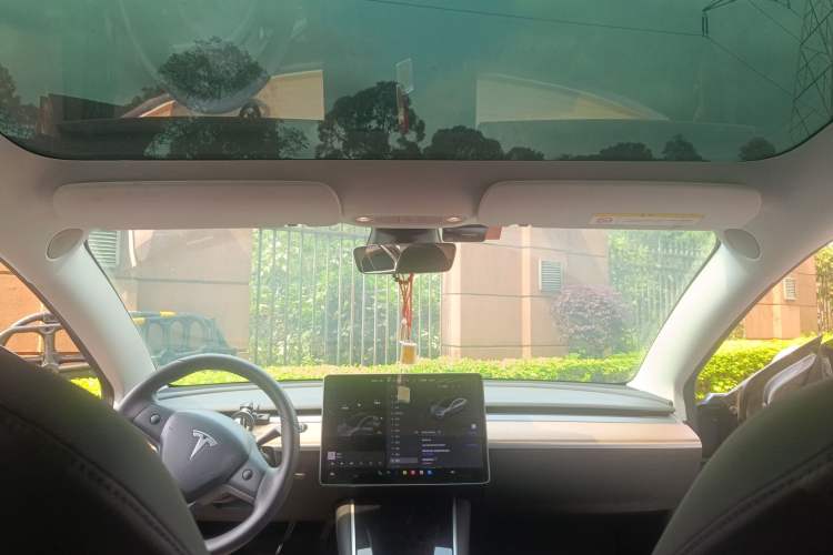 Used Tesla Model 3 2020 Standard Range Rear-Wheel Drive Upgraded Version Headliner