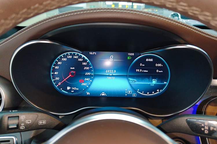 Used Mercedes-Benz GLC 2021 GLC 300 L 4MATIC Dynamic Model Instrument Cluster