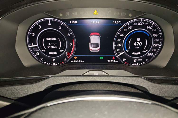 Used Volkswagen FAW-Volkswagen CC 2019 380TSI Glamour Edition China V Standard Odometer Close Up