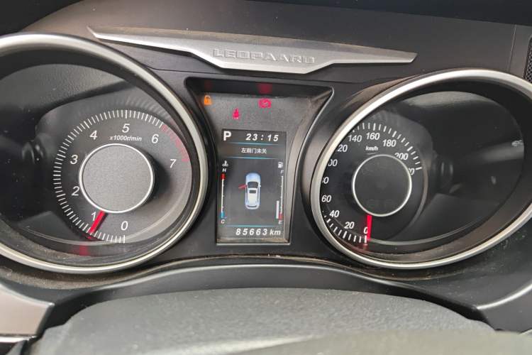 Used Leopaard CS10 2017 2.0T Automatic Urban Version Instrument Cluster