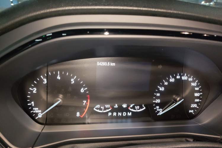 Used Ford Focus 2020 Hatchback EcoBoost 180 Automatic ST Line Odometer Close Up