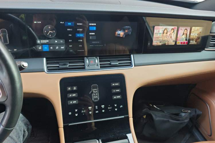 Used Li Auto ONE 2021 Extended-Range 6-Seater Version Audio And AC Panel