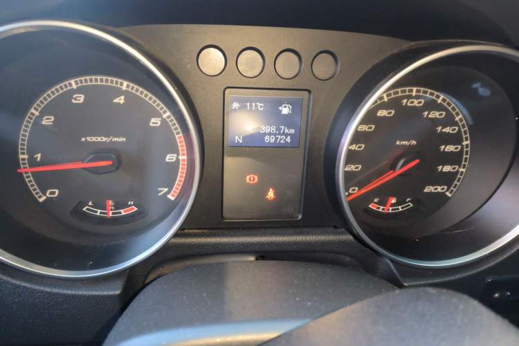 Used BAIC Off-Road BJ40 2016 40L 2.3T Automatic All-Wheel Drive Premium Edition Odometer Close Up