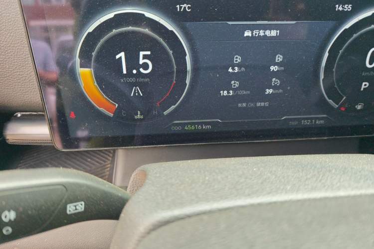 Used JMC DaDao  Odometer Close Up