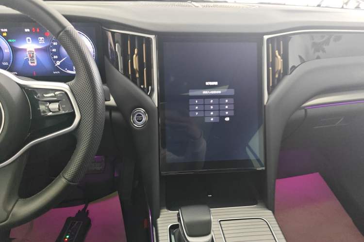 Used Hongqi HS7 PHEV 2024 2.0T PHEV Four-Wheel Drive Flagship Edition 6 Seats Audio And AC Panel