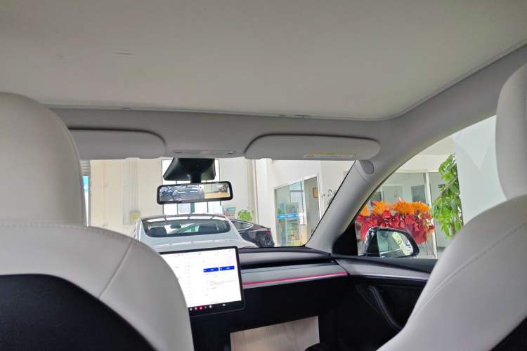 Used Tesla Model Y 2023 Long-Range All-Wheel-Drive Version Headliner