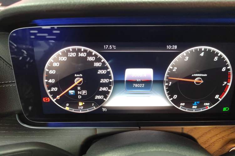Used Mercedes-Benz E-Class 2020 E 300 L Sporty and Stylish Model Instrument Cluster