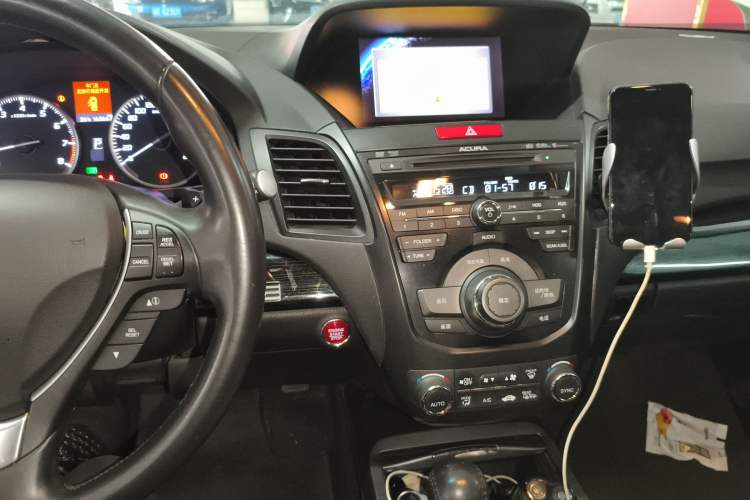 Used Acura RDX 2013 3.0L Two-Wheel Drive Elite Edition Audio And AC Panel