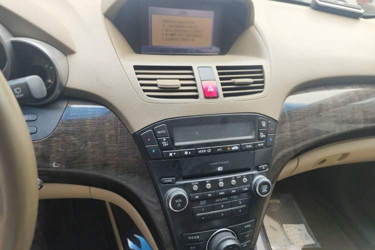 Used Acura MDX 2010 3.7 Standard Luxury Sport Edition Audio And AC Panel