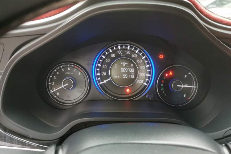 Used Honda Crider 2015 1.8L Automatic Ultra-Configured Limited Edition Odometer Close Up