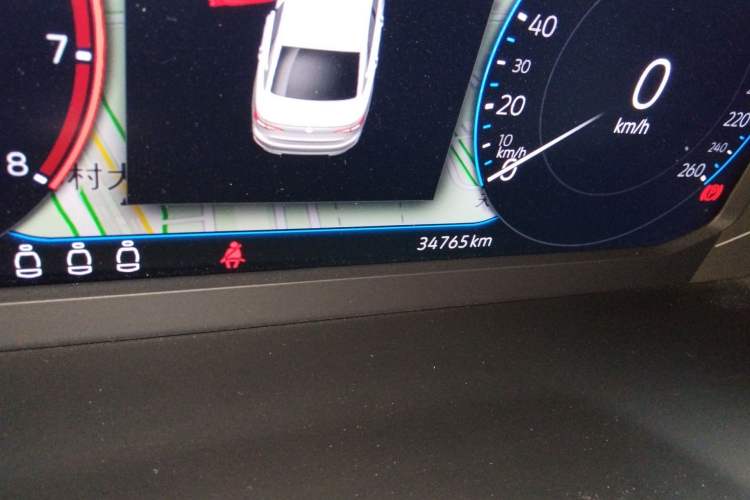 Used Volkswagen Sagitar 2022 280TSI DSG Excellence Edition Odometer Close Up