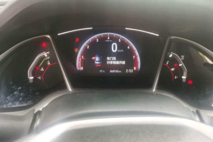 Used Honda Civic 2019 220TURBO CVT Dynamic Edition China VI Emission Standard Instrument Cluster