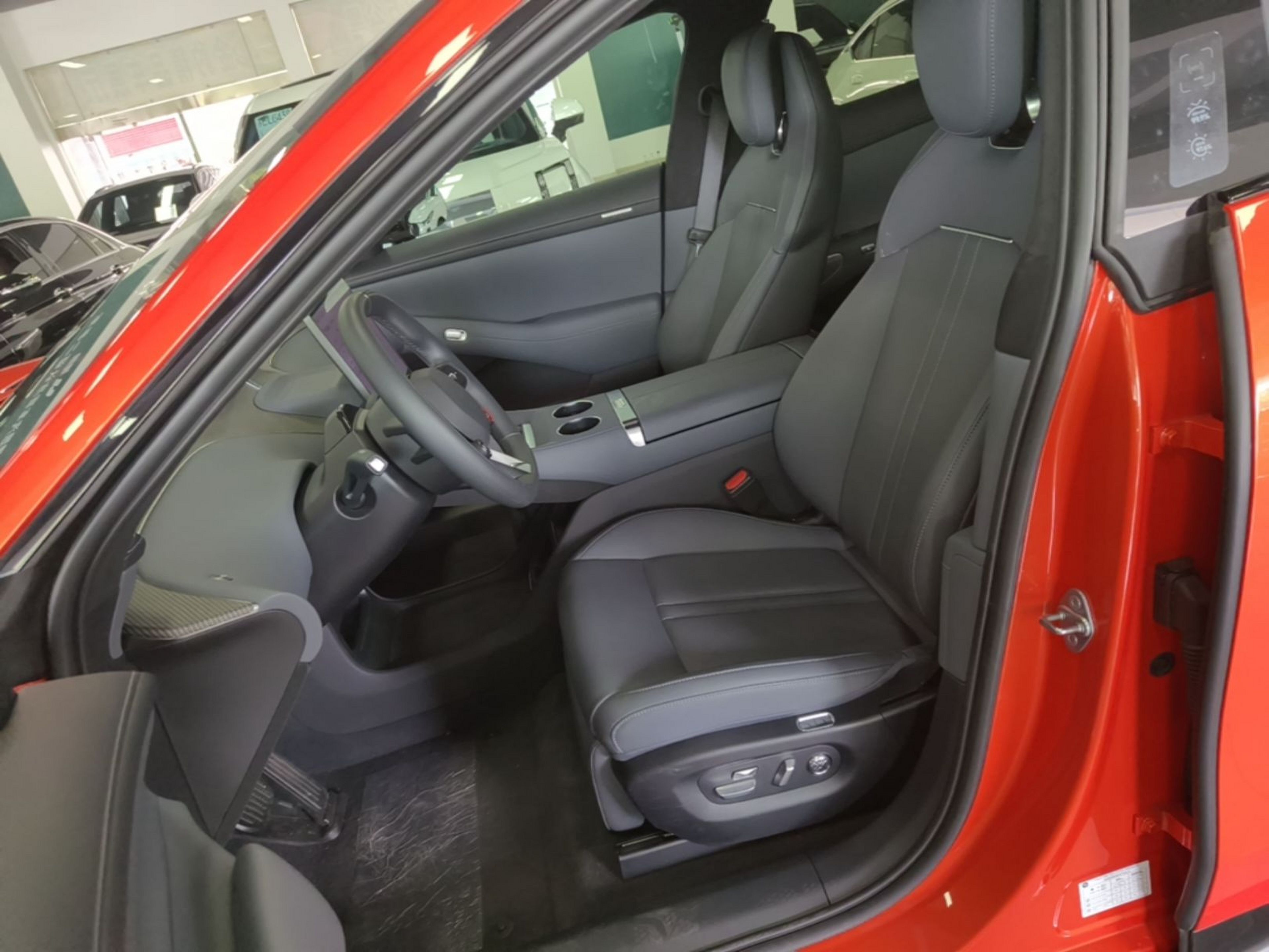 Avant de la voiture