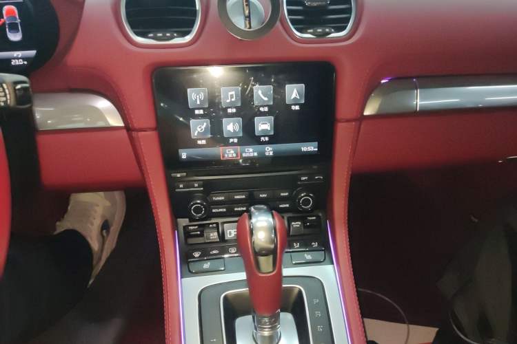 Used Porsche 718 2023 Boxster Style Edition 2.0T Audio And AC Panel