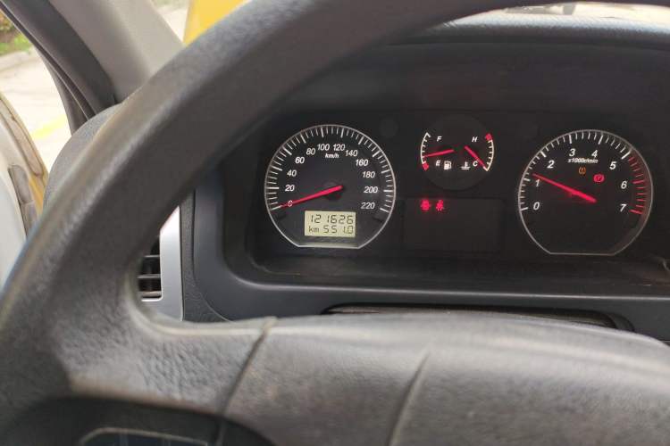 Used Foton Scenic G5 2021 2.0L Gasoline Commercial Version 6-Seater Multi-Purpose Passenger Vehicle 1TZS Odometer Close Up