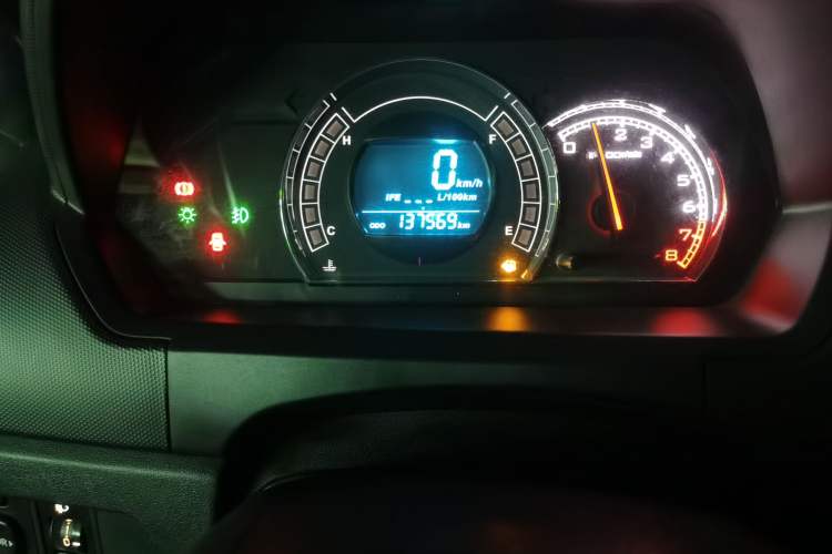 Used Great Wall M4 2012 1.5L Manual Luxury Version Odometer Close Up