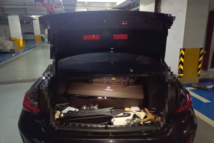 Used BMW 3 Series 2023 325Li M Sport Night Edition Package Trunk