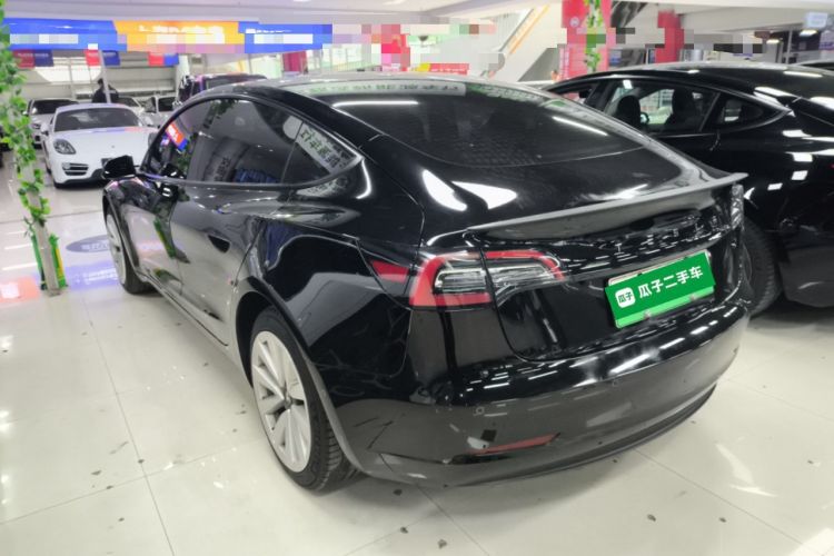 Used Tesla Model 3 2022 Rear-Wheel-Drive Version Rear Left 45 Deg
