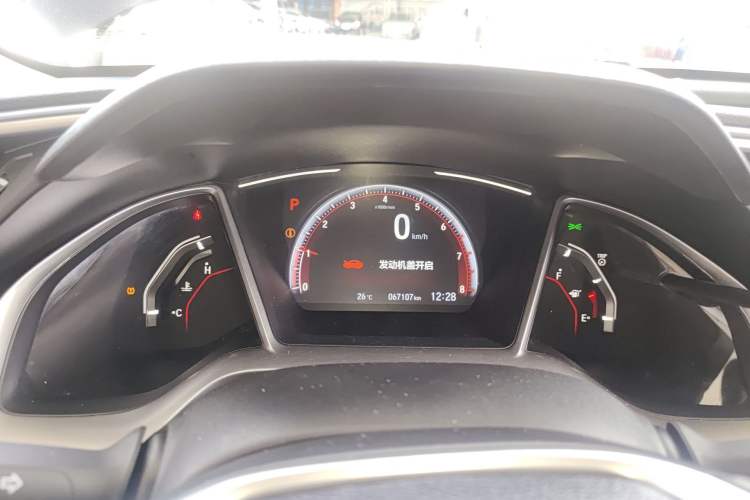 Used Honda Civic 2019 220TURBO CVT Dynamic Edition China VI Emission Standard Instrument Cluster