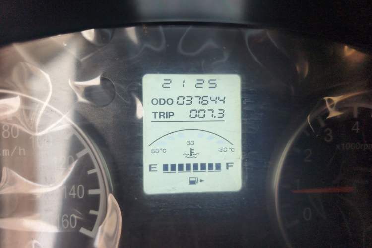 Used Jinbei Hiace X30 2017 1.5L Standard Version DLCG14 Odometer Close Up