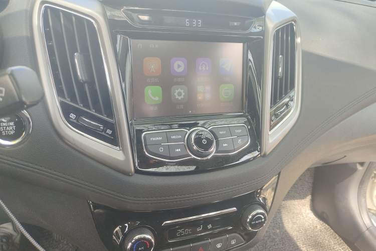 Used CHANGAN Eado New Energy 2018 1.0T PHEV Navigation Model Audio And AC Panel