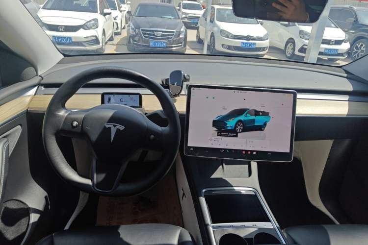 Used Tesla Model Y 2022 Revised Version Rear-Wheel Drive Gear Lever