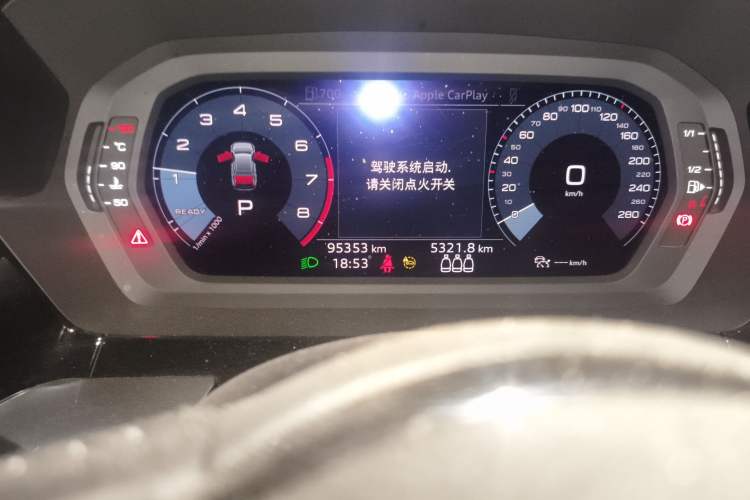 Used Audi A3 2021 A3L Limousine 35 TFSI Fashion Sport Model Odometer Close Up