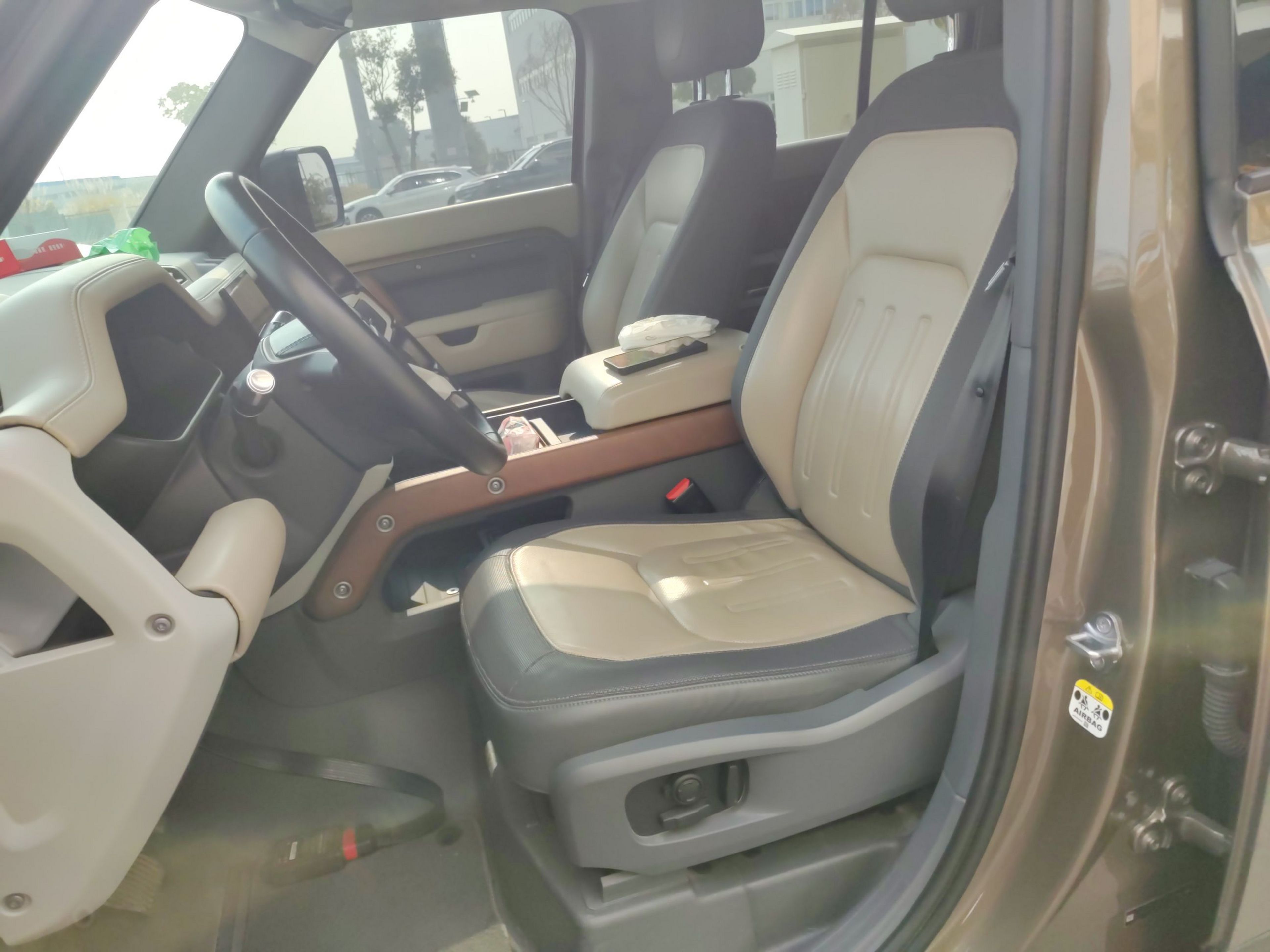 Avant de la voiture