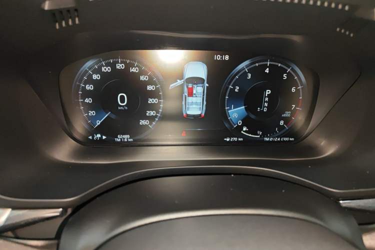 Used Volvo XC60 2019 T5 4x4 Zhiyuan Edition China VI Standard Instrument Cluster