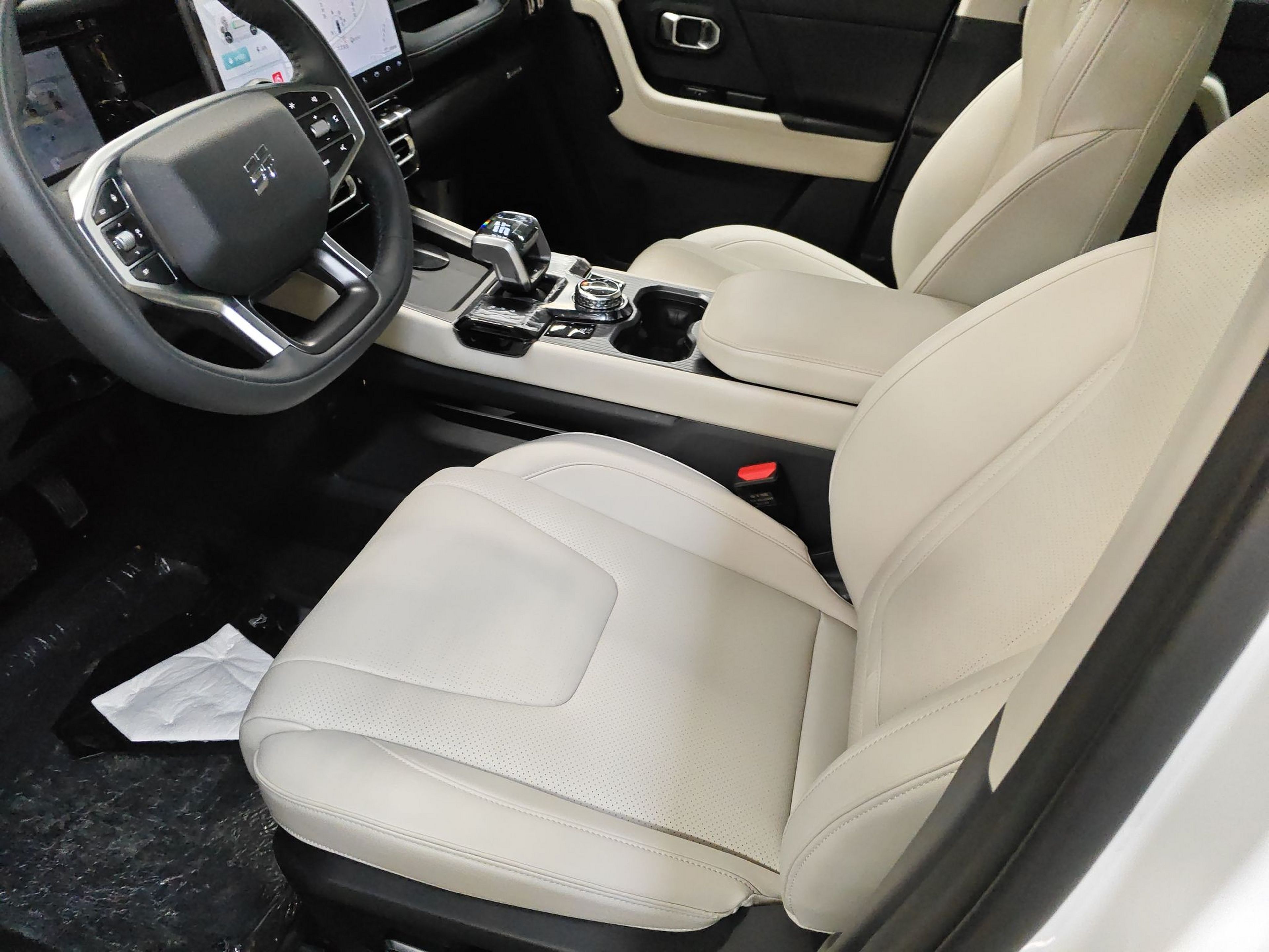 Avant de la voiture