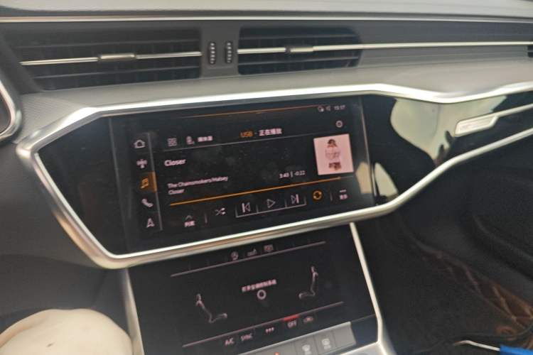 Used Audi A6L 2020 40 TFSI Luxury Dynamic Edition Audio And AC Panel