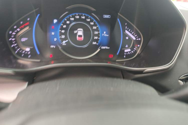 Used Hyundai Lafesta 2019 280TGDi Smart Speed Version China V Standard Odometer Close Up