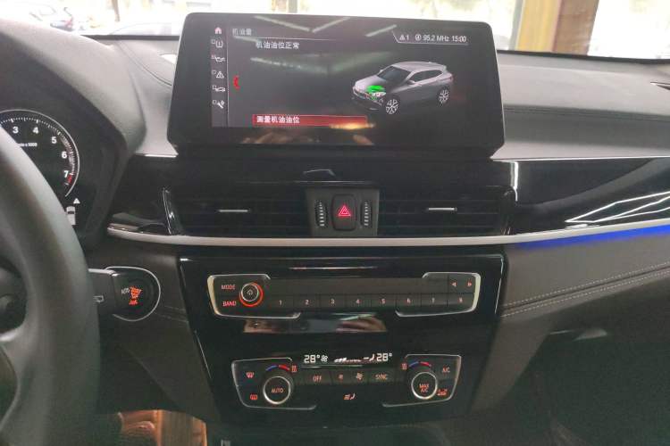 Used BMW X2 2023 sDrive25i M Sport Package Audio And AC Panel