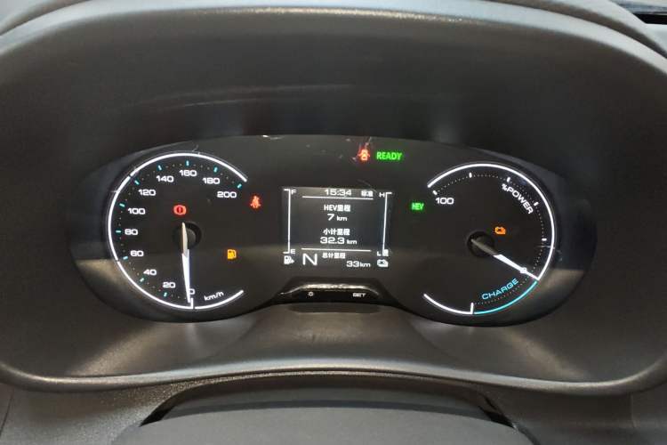 Used Wuling Hongguang New Energy 2025 Extended-Range Hybrid 50KM Comfort Version Instrument Cluster