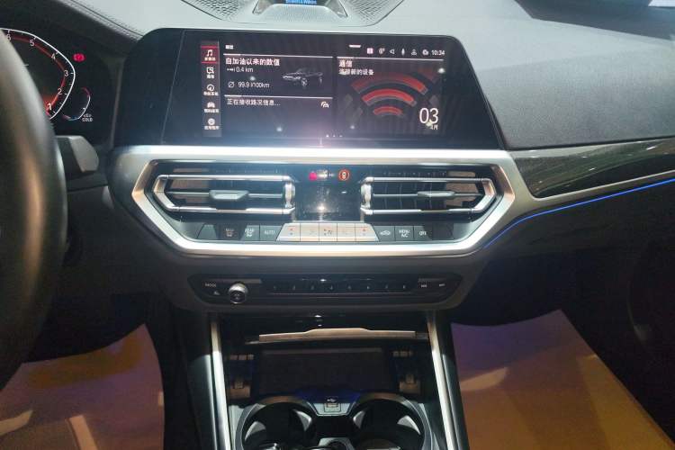 Used BMW 3 Series 2022 Updated 325Li M Sport Package Audio And AC Panel