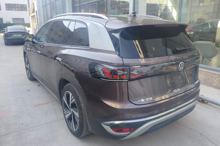 Used Volkswagen ID.6 CROZZ 2022 Long-Range PRO Edition Rear Left 45 Deg